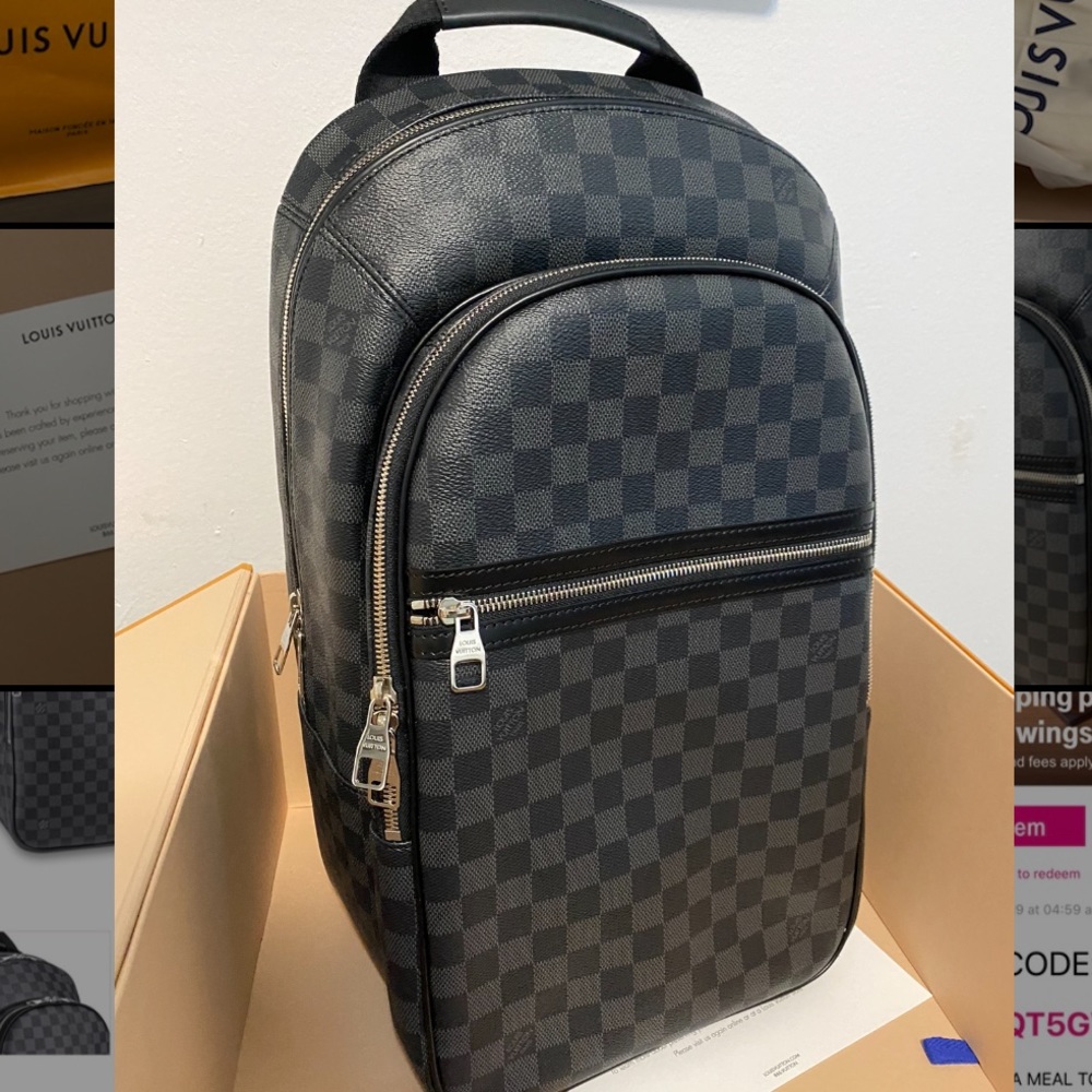 Louis Vuitton Michael Men’s Backpack BRAND NEW - Picture 4 of 4